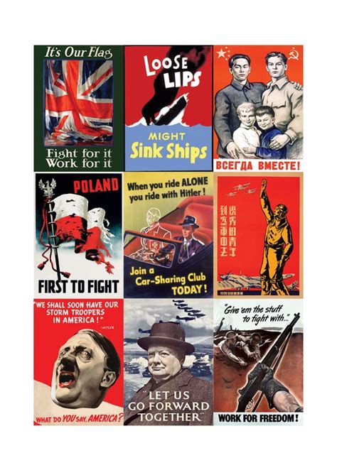 Ww2 Allies Poster