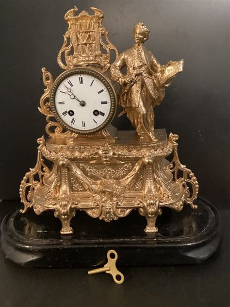 Orologio Da Mensola Stile Luigi XV Spelter 1880 1900 Catawiki