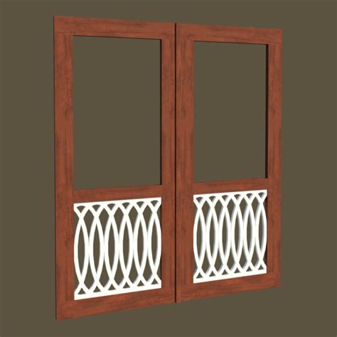 Flat Paneled Double Screen Doors The Porch Store