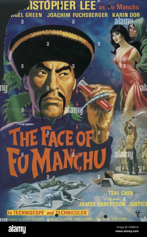 The face of fu manchu poster hi-res stock photography and images - Alamy