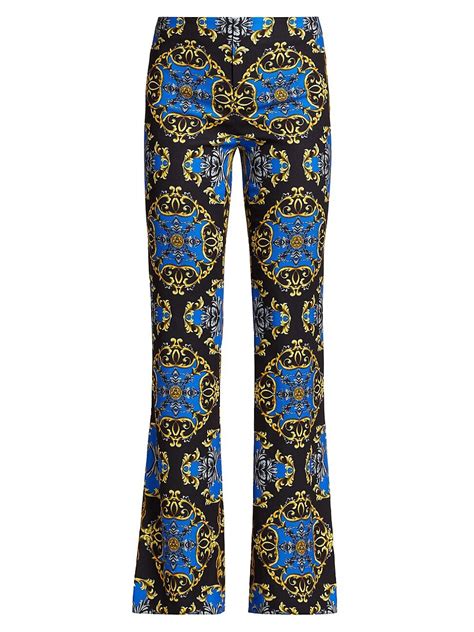 Buy Alice Olivia Teeny Flare Medallion Pants Regal Romance Sapphire