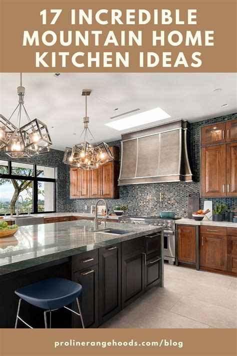 See some of the best mountain home kitchens to date with this beautiful ...