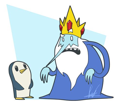 Ice King And Gunter By Srpelo On Deviantart