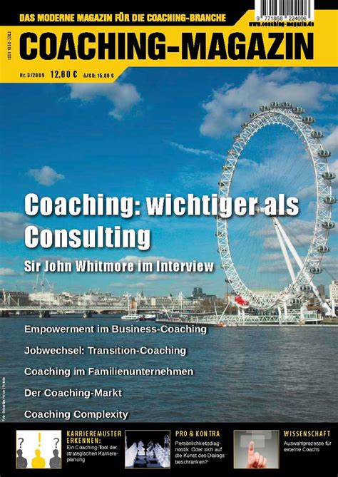 Coaching Magazin Ausgabe 3 2009