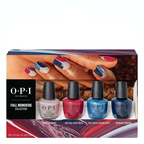 Minis Vernis Parmi Les Teintes Iconiques De La Collection Fall