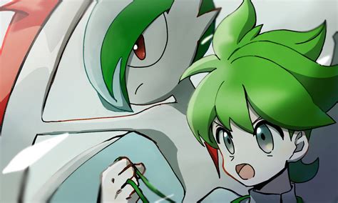 Gallade Wally And Mega Gallade Pokemon And 1 More Drawn By