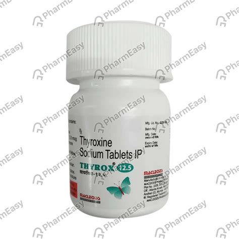 Thyrox 125 Mcg Tablet 120 Uses Side Effects Price And Dosage