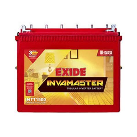 EXIDE BATTERY IMTT1500 150AH At Rs 13800 Exide Inverter Batteries