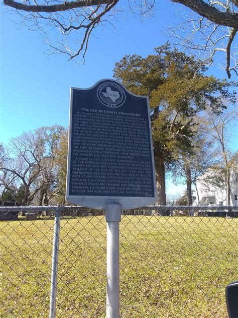 The Old Methodist Churchyard Montgomery Tx Old Things Cemeteries