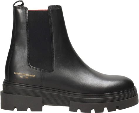 Tommy Hilfiger Sztyblety Fw Fw Monochromatic Chelsea Boot