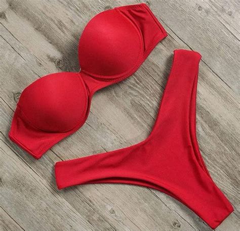 Neu Bikini In Rot Mit B Gel Gr M Neu Und Originalverpackt In Bassersdorf F R Chf Mit