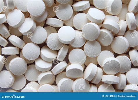 White Medicine Pills Stock Photos Image 15714883