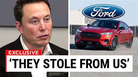 Ford ADMITS They Are Following Tesla S Lead Regarding EV Cars YouTube