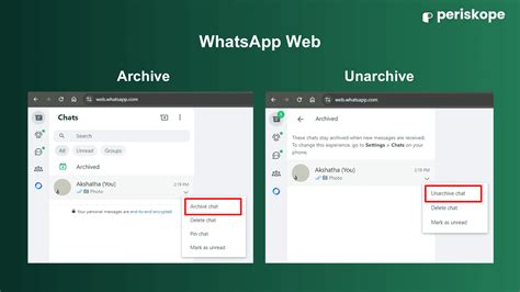 How To Archive And Unarchive Chats On Whatsapp A Step By Step Guide