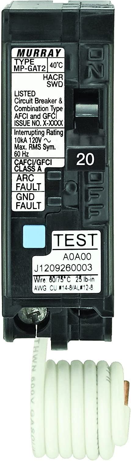 Siemens Mp Dfm Afci Gfci Dual Function Circuit Breaker Plug