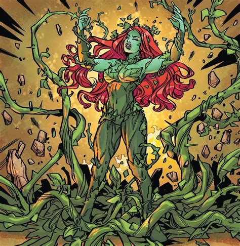 Poison Ivy Comic Art