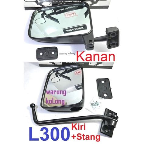 Jual Spion L300 Kanan Kiri EMGI Kaca Satuan Stang Tiang Back Mirror