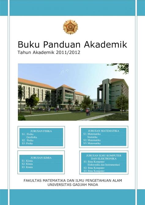 Pdf Buku Panduan Akademik Departemen Kimia Fmipa Ugm Fmipa Ugm