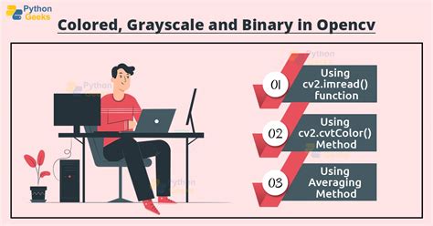 Color Grayscale And Binary Image Conversion In Opencv Python Geeks