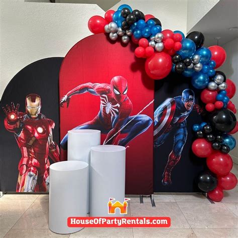 The Avengers Birthday Decoration- HouseOfPartyRentals