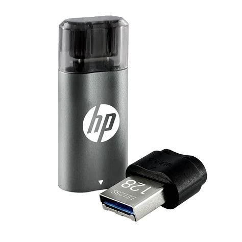 HP HPFD5600C 128 USB Type C 128GB 3 2 Pen Drive Grey Black