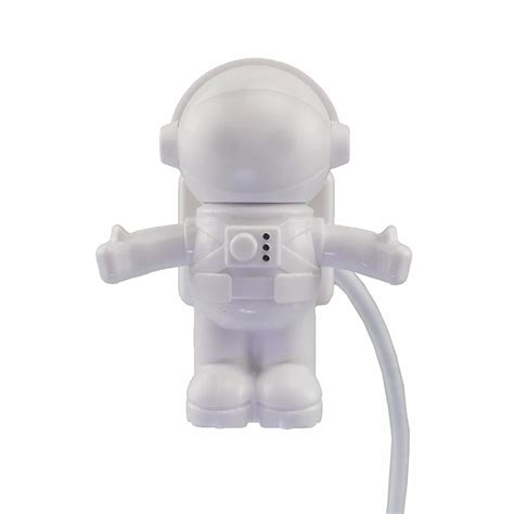 Mini Led Night Light White Portable Spaceman Astronaut Light Reading