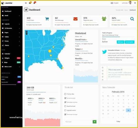 Responsive Bootstrap Dashboard Template Free Download Of 51 Bootstrap Dashboard themes ...