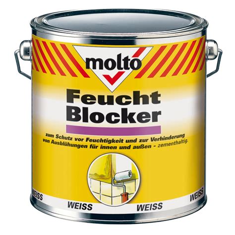 Molto Feucht Blocker Matt Weiss 2 5 L Kaufen Bei OBI