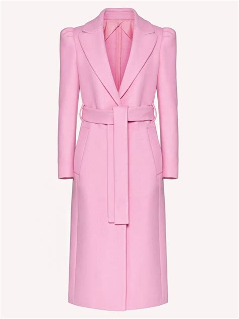 Hannah Waddingham Ted Lasso S Rebecca Welton Pink Coat