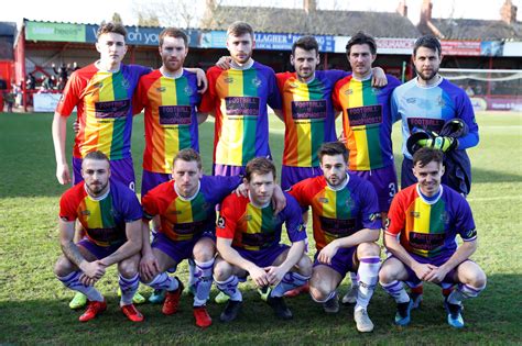 Altrincham FC Promotes Inclusion Diversity With LGBT Flag Based Kit