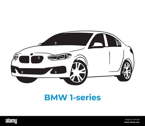 Siluetas Vectoriales Iconos De Coches De Marca Bmw Imagen Vector De