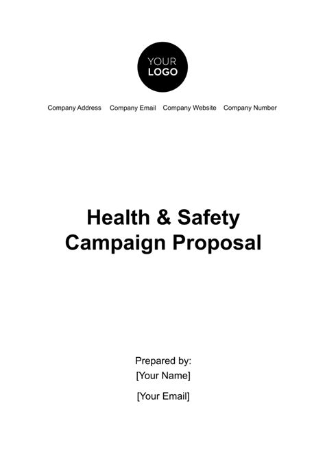 Health Safety Communication Awareness Campaigns Templates