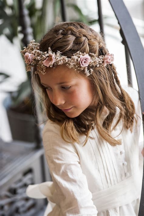 Peinados Para Niñas Con Diadema De Flores Niños Relacionados