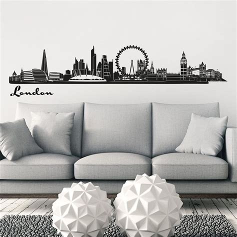 Wandkings Skyline Deine Stadt W Hlbar London X Cm