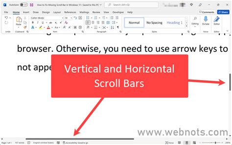 How To Customize Scrollbar Settings In Windows Webnots