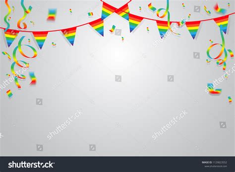 Gay Confetti Stock Illustrations Images Vectors Shutterstock