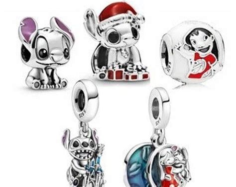 Disney Bead Charm Lilo And Stich Pan Style Ships From Us Free Etsy