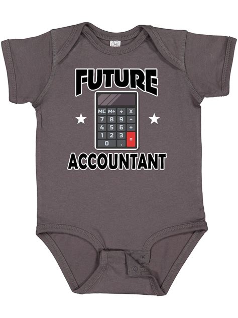 Inktastic Accounting Future Accountant Baby Outfit Gift Baby Boy Or