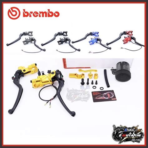 Brembo Rcs Corsa Corta Fuel Tank With Cup Side Mirror Clamp Brake