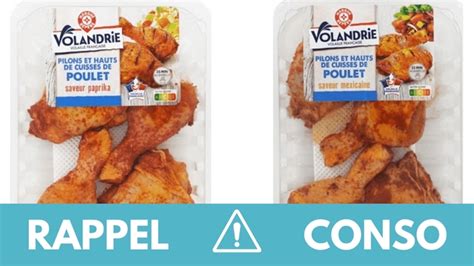 Rappel Produit Pilons Et Cuisses De Poulet Marque Rep Re Leclerc