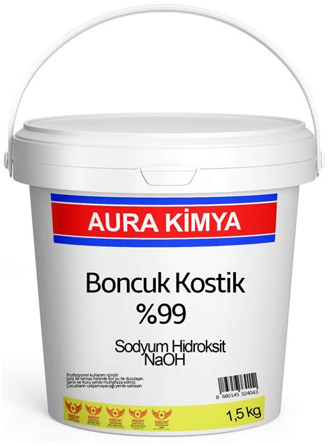 Boncuk Kostik 99 1 5 Kg Aura Kimya