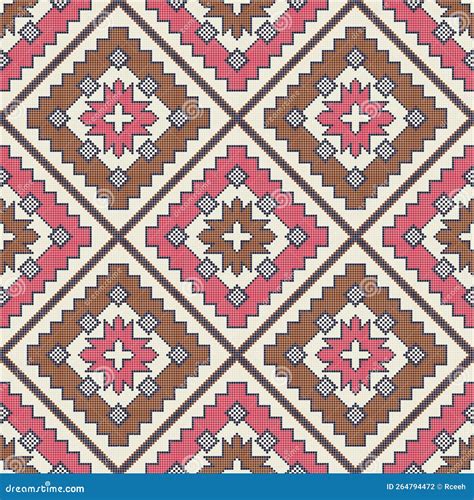 Kilim Pattern Stock Vector Illustration Of Ethnic