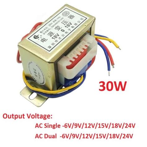 Ei W Power Transformer V To V V V V V V V Ac Single