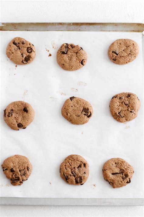 Chocolate Chunk Almond Butter Cookies Spirited And Then Some