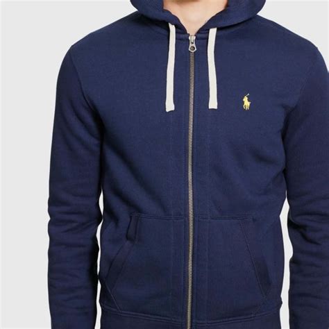 Polo Ralph Lauren Fleece Full Zip Hoodie Blue Xl