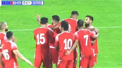 Foto Bahrain Dibantai Timnas Serbia Striker Persija Jakarta Bikin Gol