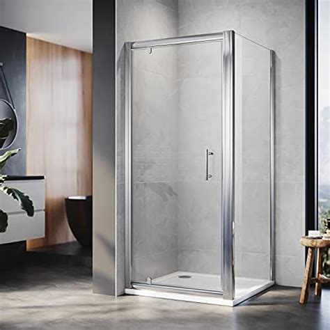 Elegant 1000 X 800 Mm Sliding Shower Enclosure 6mm Safety Glass