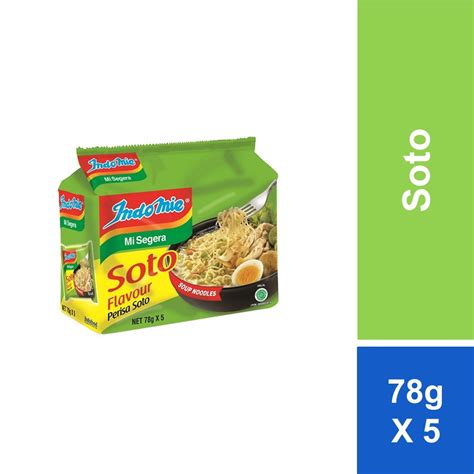 Indomie Soto Ayam 78g x 5s | Shopee Malaysia