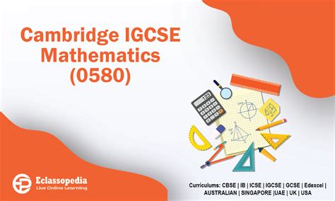 Cambridge Igcse Mathematics 0580