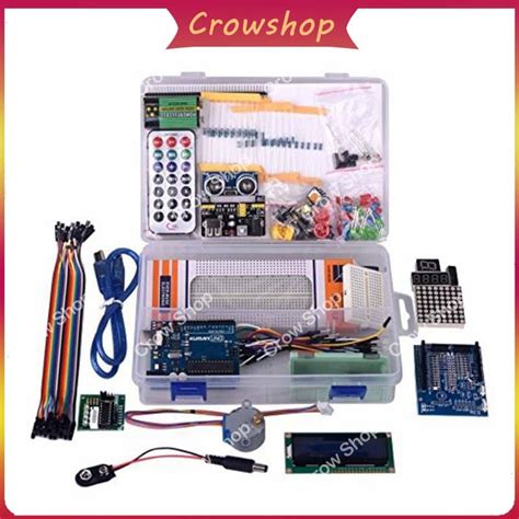 Jual Penutupan Tahun Arduino Uno R3 Starter Kit Paket Belajar